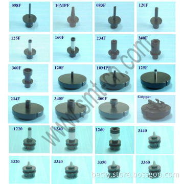 Universal SMT nozzle for GSM nozzle FELX JET/HEAD